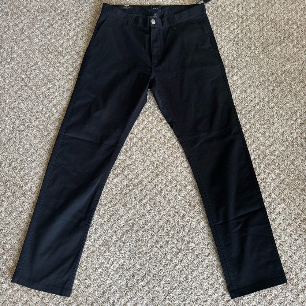 MENS RVCA THE WEEKEND STRETCH PANT SIZE 33 NWT